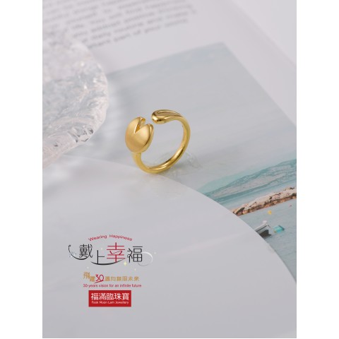 5D系列999足金戒指