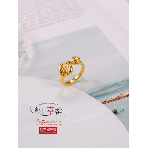 5D系列999足金戒指