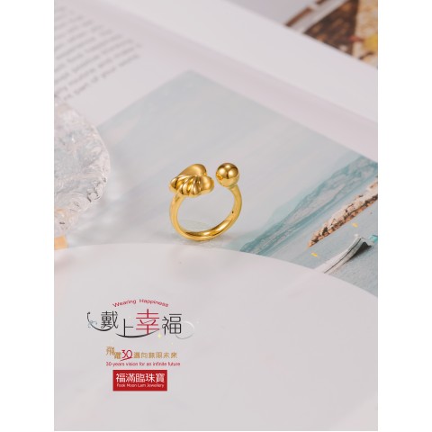 5D系列999足金戒指