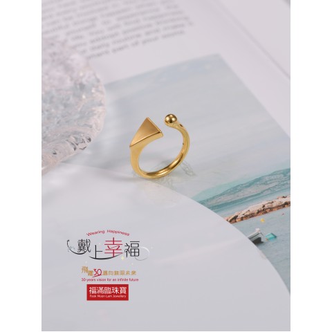 5D系列999足金戒指