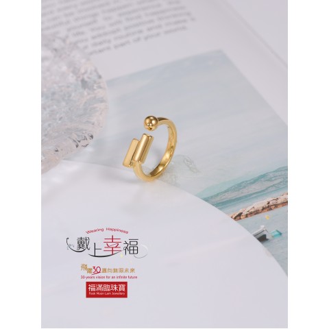 5D系列999足金戒指