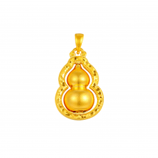 古法經典護佑葫蘆銅錢碎碎金吊墜