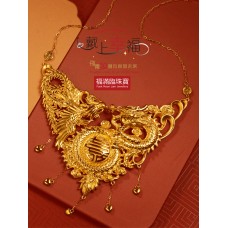 999.9足精品立體金龍鳳牌